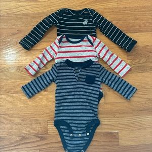 Bundle of long sleeve onesies